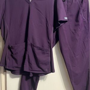 Purple Scrub Set